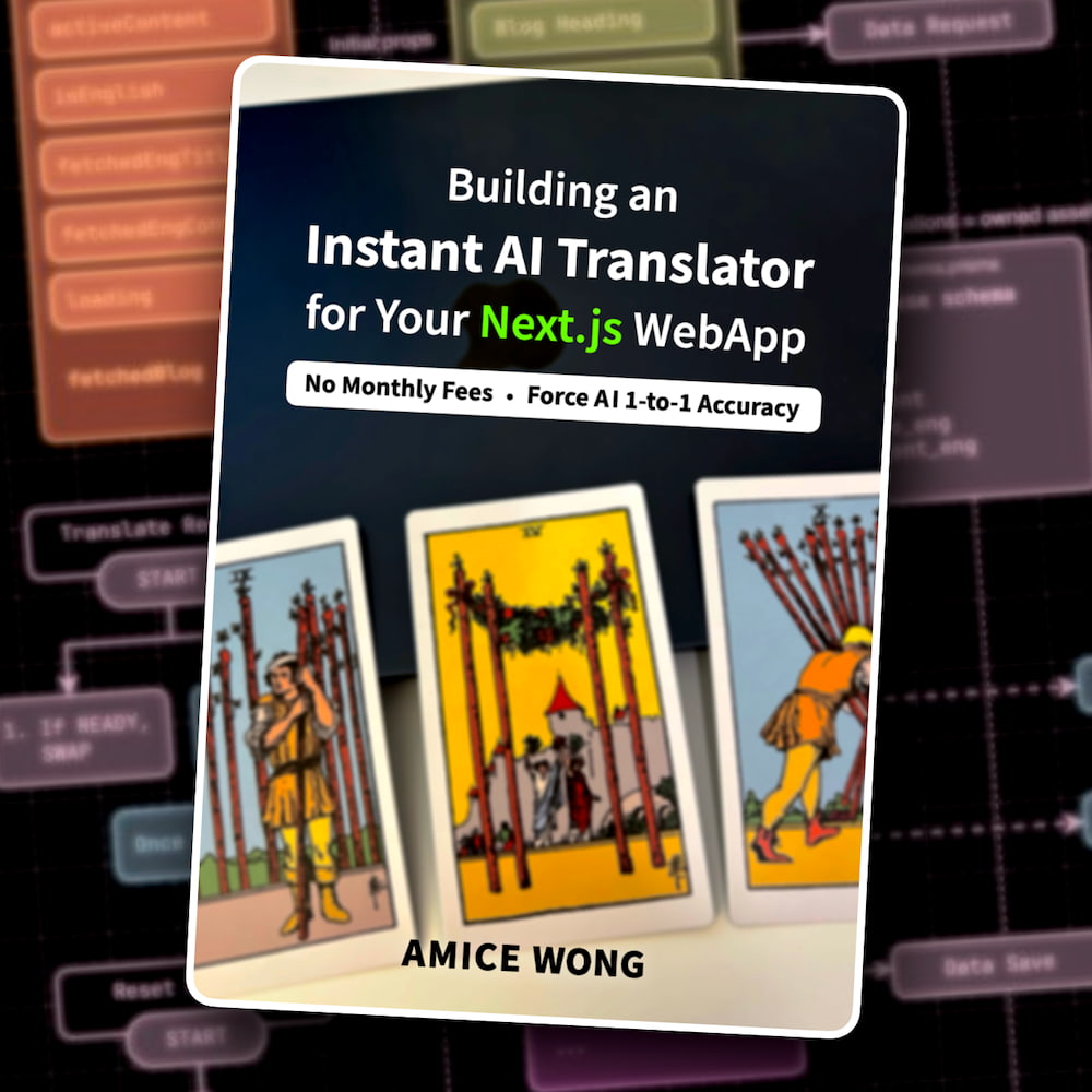 Building an "On-Demand AI Translator" for My Next.js Blog (Without Monthly Fees)