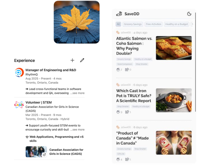 New Horizons in Canada Amice Dev